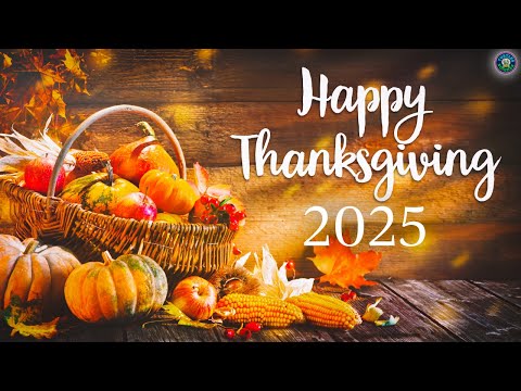 Happy Thanksgiving Wishes 2025 🍁 | Cozy & Relaxing Fall Animation (4K) | Happy Thanksgiving Message