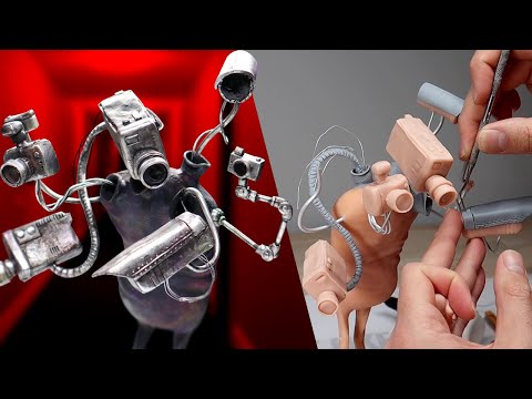 Making Up My Own Nightmare Character - "The Cameraman" ANTI-MUTANT