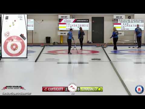 Cotter/Cotter vs. Einarson/Jacobs - Draw 2 - Service Experts Shoot-Out - Mixed Doubles Super Series