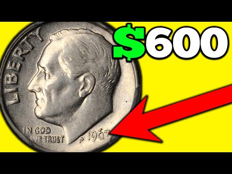 Do You Have a RARE Coin Worth A Lot of Money? 1967 Roosevelt Dime Errors