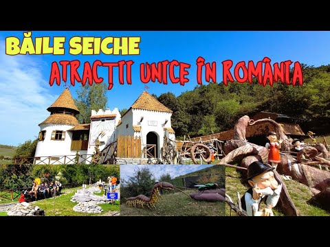 Loc unic în România: Băile Seiche. Parcul Mini Transilvania, destinația anului 2024, este fabulos!