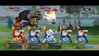 [FGO] Summer 2022 Rerun Lv. 70 Node (4T, 3T if you're lucky with crits)