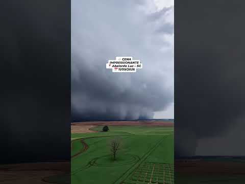 🌩️ CENA IMPRESSIONANTE📍 Abelardo Luz – SC📅 11/09/2026