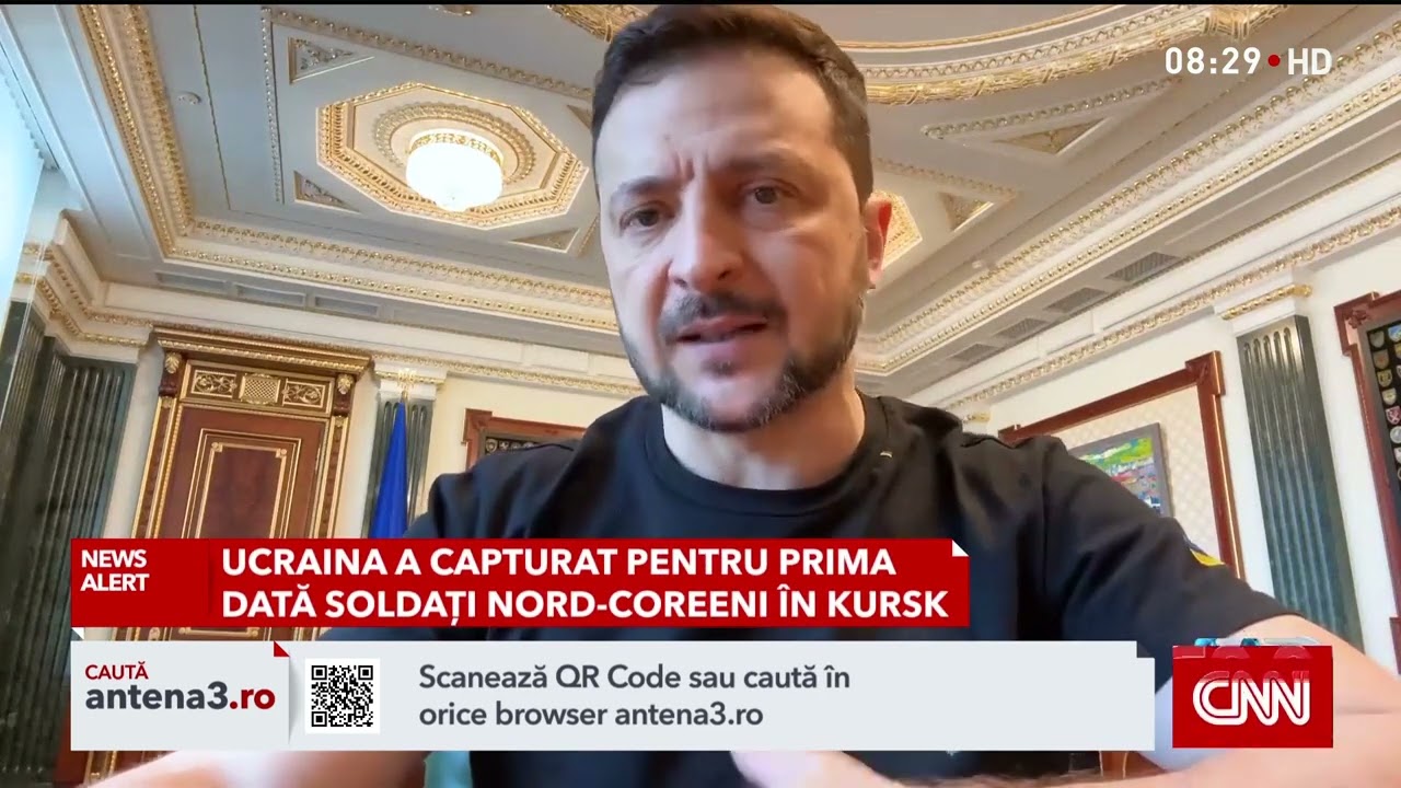 Ucraina a capturat pentru prima dată soldați nord-coreeni în Kursk
