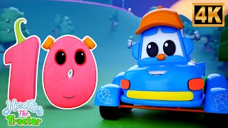 Halloween Wheels on The Numbers, Baby Songs and Cartoon Videos