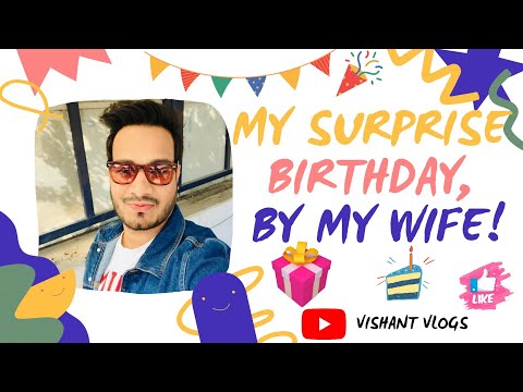 Surprise Birthday By My Wife | #birthday #Party #Cake #25July #Wife #Family #VishantVlogs | जन्मदिन🥳