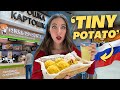 What Is RUSSIAN FAST FOOD Really Like Crazy Potato Meal Russia Vlog