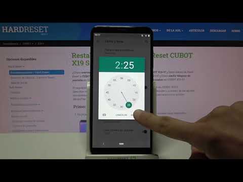 Cómo cambiar fecha y hora en CUBOT X19 S - ajustar fecha y hora