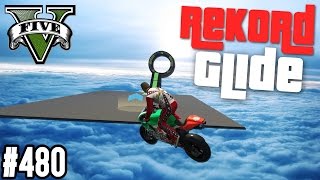 REKORD GLIDE - CUNNING STUNTS BIKE PARKOUR ! (+DOWNLOAD) | GTA V - CUSTOM MAP RENNEN