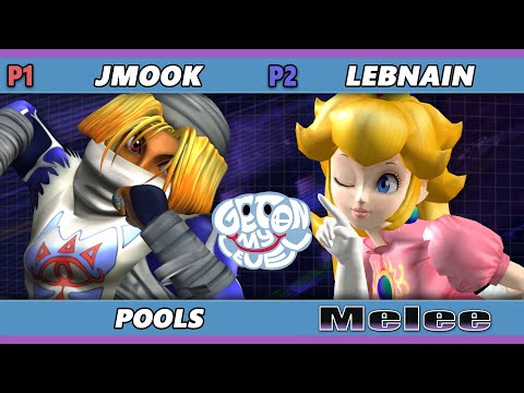 GOML 2023 - Jmook (Sheik) Vs. Lebnain (Peach) Smash Melee - SSBM