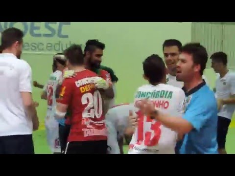 Concórdia, Campeão dos Jogos Abertos 2015 Futsal Masculino.