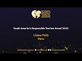 Llama Path, Peru - South America's Responsible Tourism Award 2023
