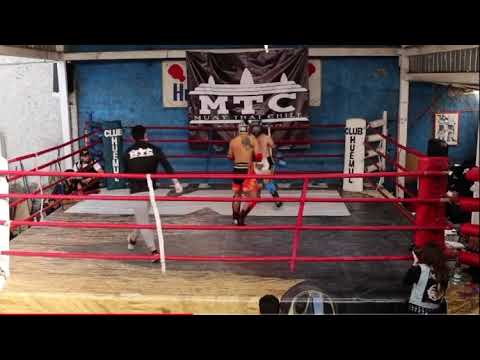 Pelea de Milton”El Guajiro” Lopez vs Claudio Pereira pelea amateur de Muay Thai 🇨🇱