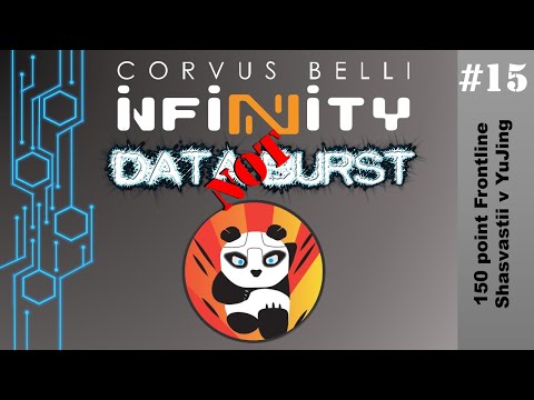 Fast Panda Gaming:Not a Databurst Infinity N4 Battle Report - 150point Frontline Shasvastii v YuJing