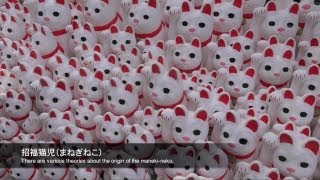preview picture of video 'Gotokuji temple in Tokyo is the birthplaces of the beckoning cat. / 招き猫発祥「豪徳寺」'