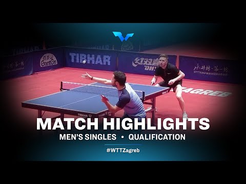 Konstantinos Konstantinopoulos vs Florent Lambiet | MS | WTT Contender Zagreb 2022 | (Qual)
