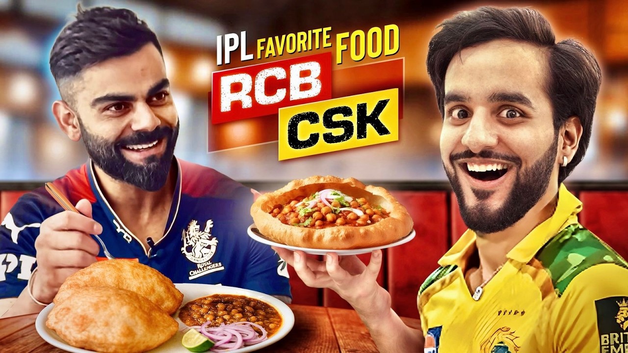 Eating IPL Cricketers Favourite FOOD