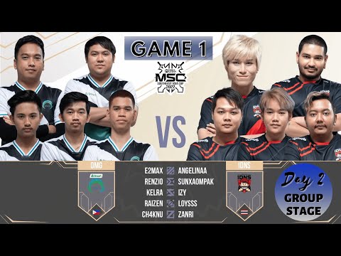 MSC 2022 | SMART OMEGA VS I DO NOT SLEEP (IDNS) | GAME 1 (Group Stage)
