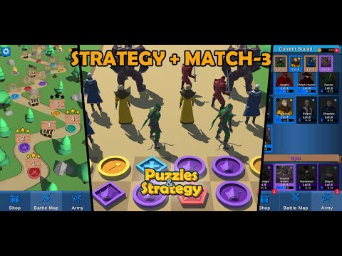 Match 3 RPG Puzzle Battle Game Video