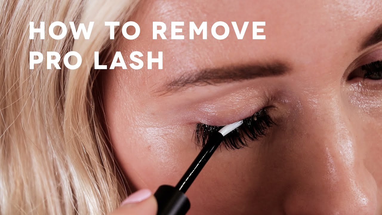 How to Remove Pro Lash Eyelash Extensions