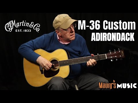 Martin Guitar Fingerstyle DEMO  - M-36 Adirondack - by El McMeen