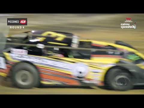 Aug12 SSH1 at TWW Cairns Speedway - Super Sedans Heat 1