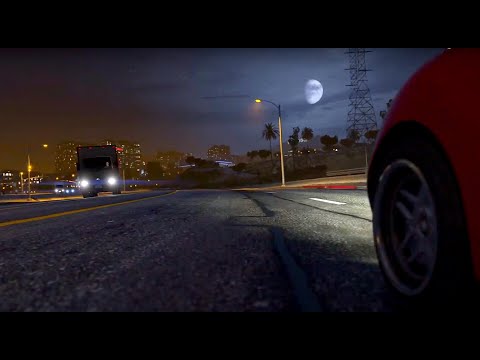 GTA V | Night Drive | Music Video | No Crash No Brake | A R T O F A L M O S T | THE SCENIC ROUTE e59