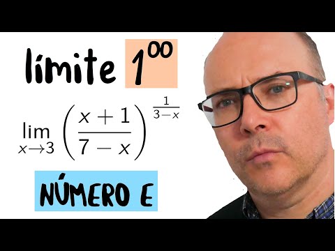 Límite del número e, Indeterminación 1 elevado a  infinito, Límites de funciones