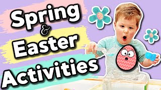 SPRING & EASTER Learning Activities for Toddlers & Preschoolers!
