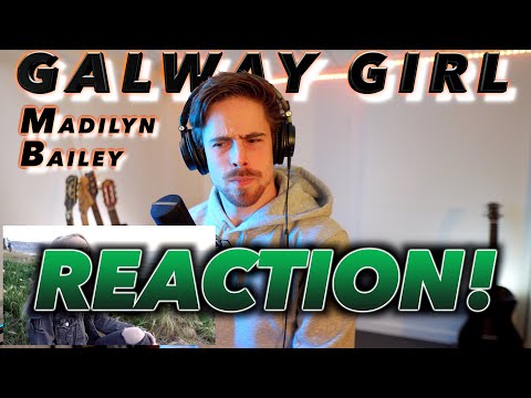 Madilyn Bailey - Galway Girl (Ed Sheeran cover) FIRST REACTION! (THAT SOLO THOUGH!)