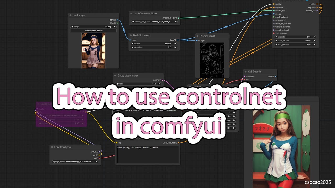 How to use controlnet in comfyui (A Beginner's Guide ComfyUI Stable Diffusion)