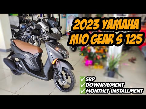 2023 Yamaha Mio Gear S125 Matte Black Review, Srp, Downpayment, Monthly Installment