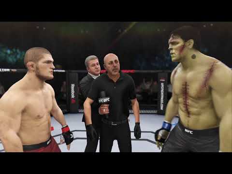 Khabib vs Frankenstein's Monster (EA Sports UFC 3)
