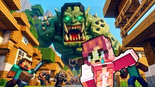 ORC INVASION! | Mysterious Portal Appears | Freddy and Ellie | A Minecraft Story