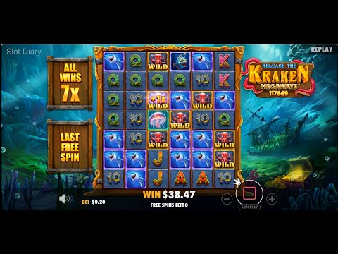 Realease The Kraken Megaways. MaxWin 10.000x