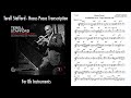 Terell Stafford - Hocus Pocus Transcription (Bb)