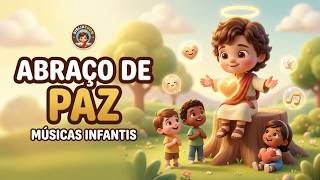 Playlist Gospel Infantil 🕊️ Música Cristã Infantil para Abraço de Paz | BIBLIATOON