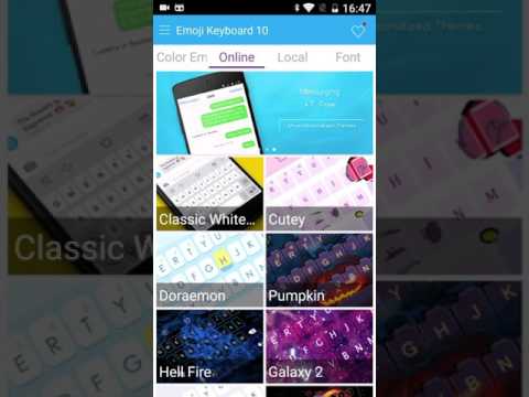 Emoji Keyboard 10 Video