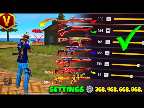 Free Fire Headshot Setting After Ob51 Update 2025⚡Best Sensitivity Settings ⚙️| Sensitivity Setting