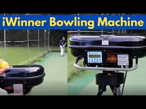 The Cricket Bowling Machine You Can Afford On A BUDGET | Leverage iWinner Review | Cricket Equipment