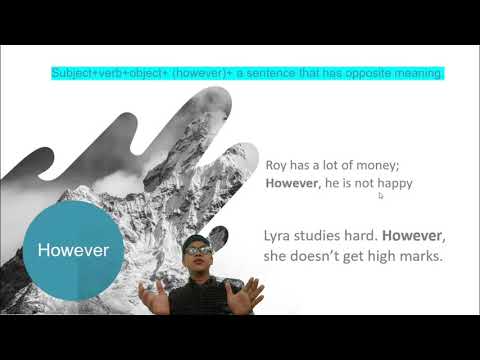 But, However vs Nevertheless