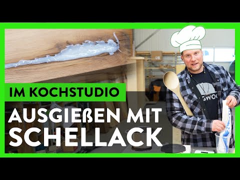 Das Schellack Desaster - Tischlerkochstudio - Ist die Altholzeiche im Ar***?
