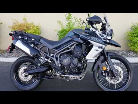 2018 Triumph Tiger 800 XCA - Matt Marine