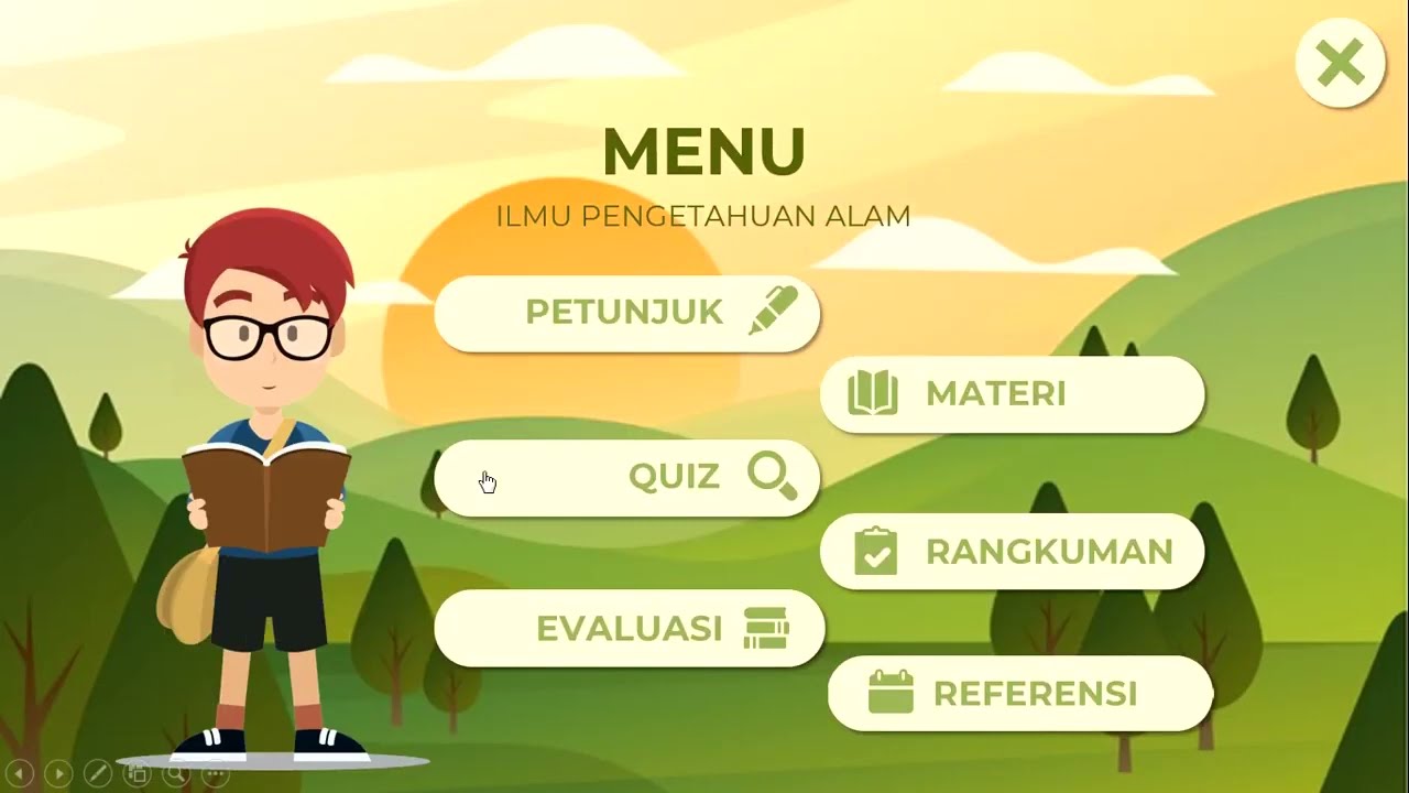 13 Template Media Pembelajaran Interaktif IPA Berbasis PowerPoint