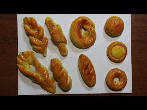 Поделки из соленого теста своими руками. Угощение для кукол.