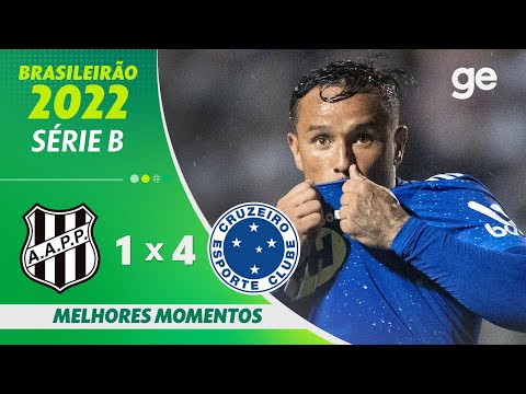 Gols e lances de Ponte Preta x Cruzeiro