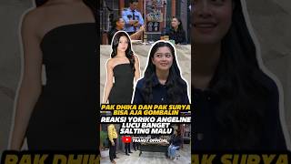 Download lagu YORIKO ANGELINE LUCU SALTING MALU, GARA-GARA PAK DHIKA DAN PAK SURYA😂❗#laporpaktrans7 #lucu #gombal mp3