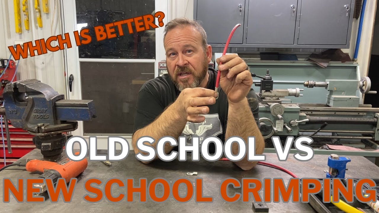 Crimping Heavy Cable Ends - Which Way Is Better?