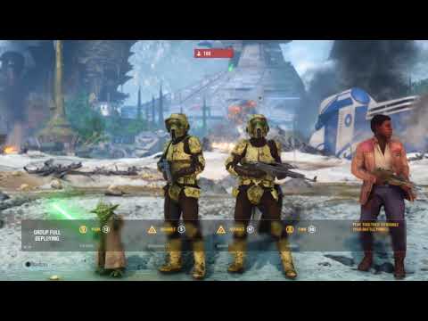 MASTER YODA AND THE 41ST LEGION DEFEND KASHYYYK - STAR WARS BATTLEFRONT 2