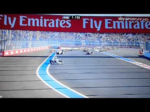 F1 Russia 2014 start